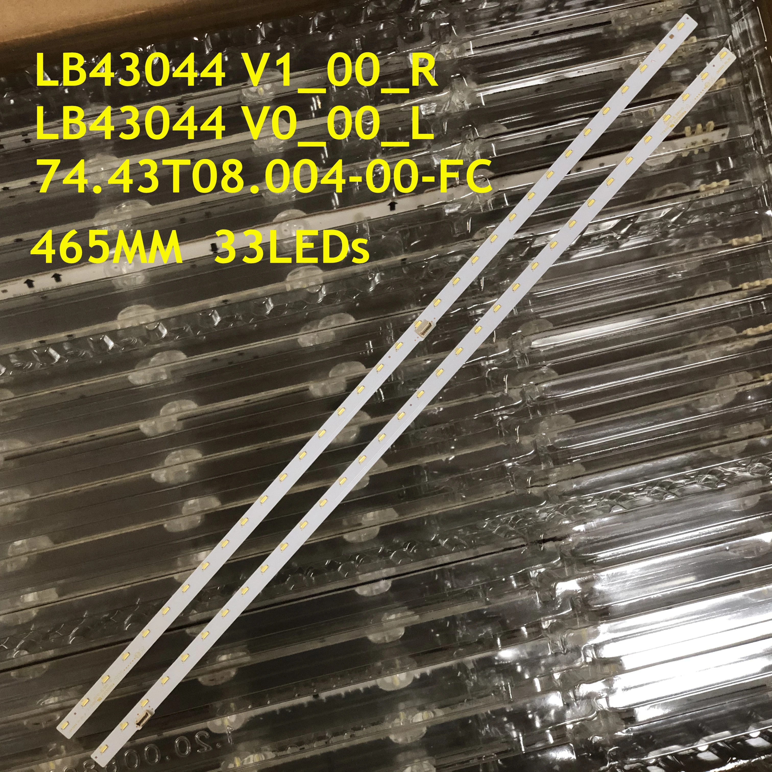 KDL-43WF805 KDL-43W800F T430HVF03.2 74.43T08.004-00 TA4309C LB43044용 LED 백라이트 스트립
