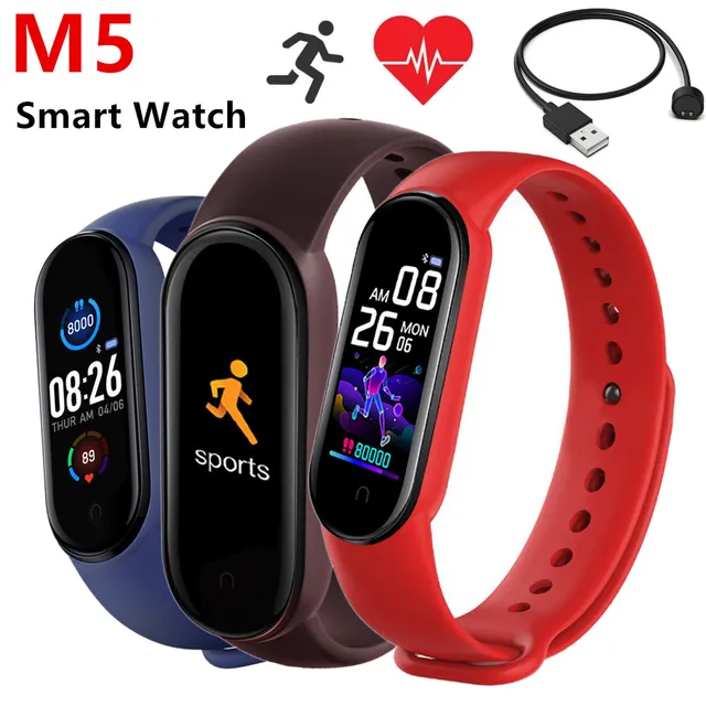 Smart Digital Watch Women Men Bracelets Step Counting Calories Distance Weather Heart Rate Monitoring Sports Fitness Smart Watch 1