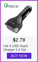 3,0 USB Quick Charge автомобильное зарядное устройство для Iphone X samsung S9 huawei P30 Xiaomi Mi9 QC3.0 3.5A Быстрая зарядка для телефона
