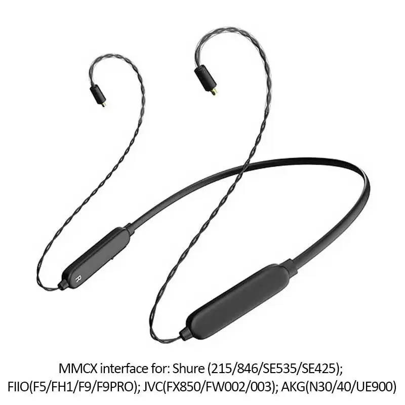 

Bluetooth 5.0 Aptx ll Upgrade Cable MMCX 0.78mm 2Pin A2DC IE80 IM Series Connector QCC3005 Upgrade Cable Support aptX AAC