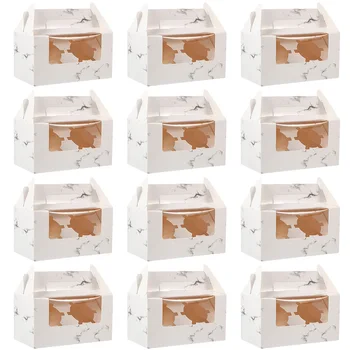 

20Pcs Cake Packing Box Birthday Cake Box for Party Box Decor Wedding