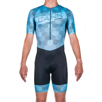 

Cannibal Triathlon Aero Suit 2020 new Men's Cycling Clothing/ Cycle Clothes mtb sports kit outdoor Run Swimsuit quick dry Tights