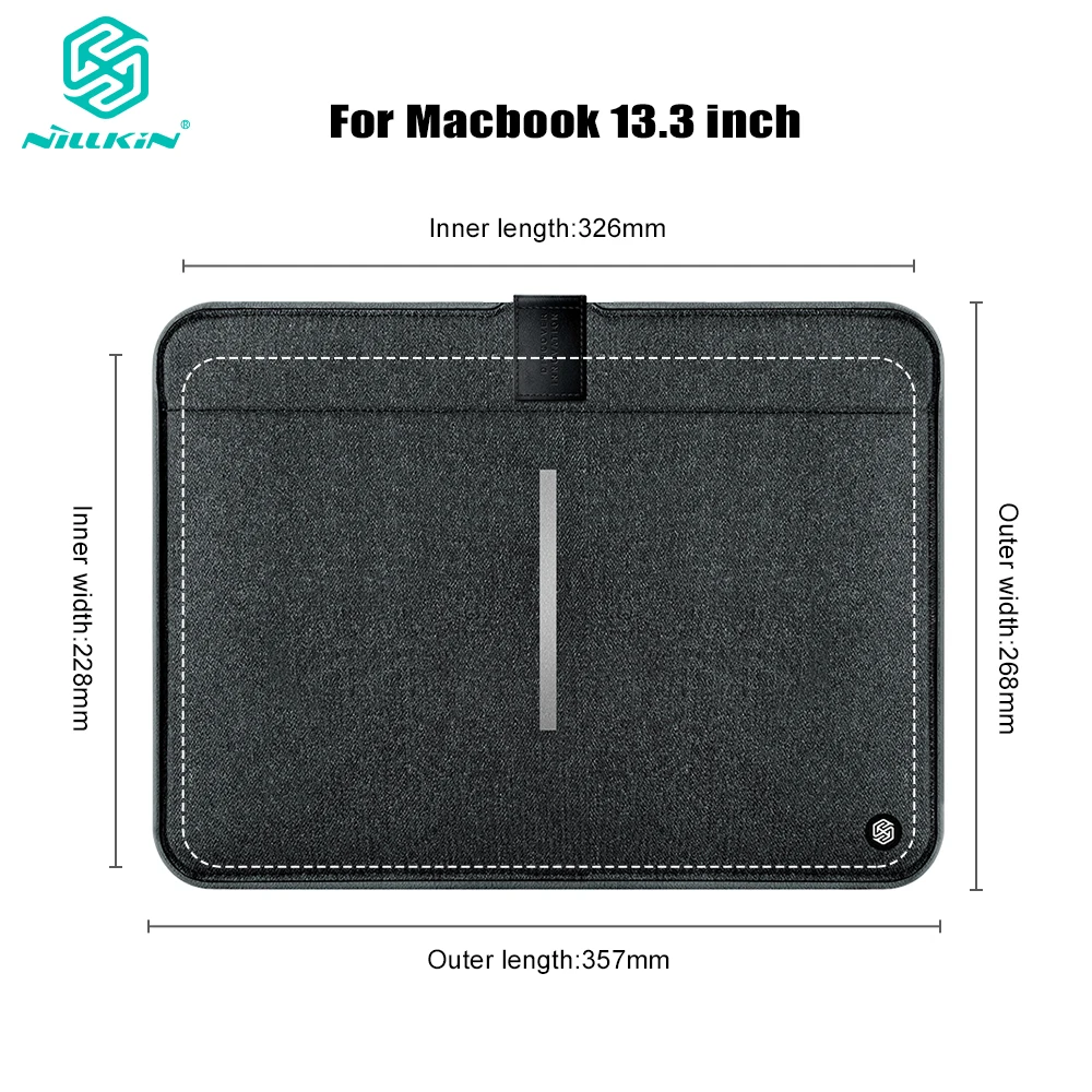 Nillkin защитный рукав сумка-чехол для MacBook Air 13,3 дюймов для MacBook Pro 13 дюймов водонепроницаемый противоударный