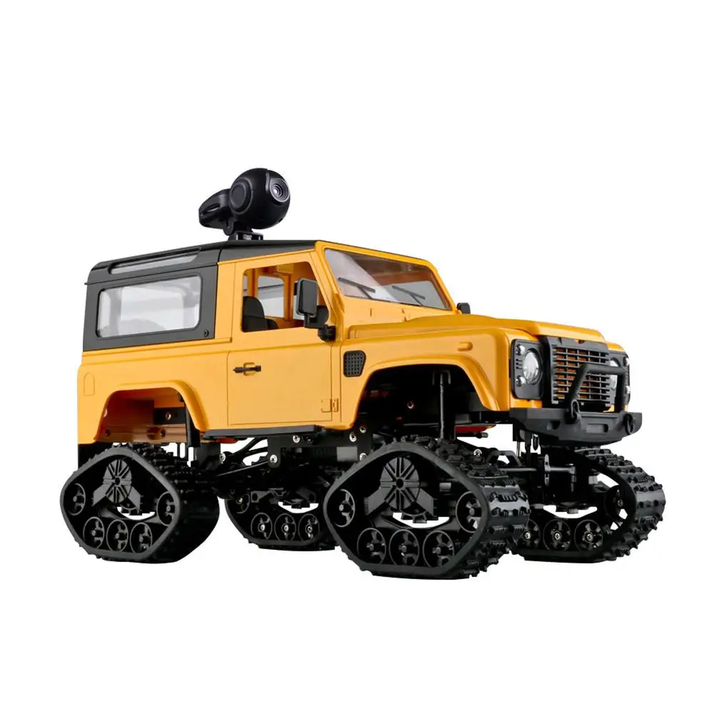 1/16 RC Гусеничный Landrover военный грузовик WiFi HD 720P камера автомобильный привод внедорожный