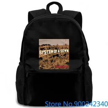 

System of a Down Toxicity Heavy Metal Rock oficial Camiseta para hombre New Print women men backpack laptop travel school