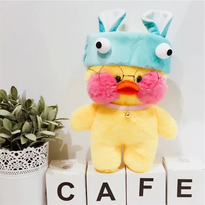30 см Lalafanfan плюшевые игрушки Kawaii кафе Мими желтая утка милая мягкая кукла мягкие животные куклы детские игрушки подарок на день рождения для детей - Цвет: 26