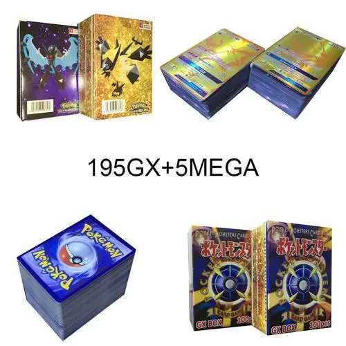 70 шт. 69GX MEGA EX 1 тренажер Сияющие карты игры битва карт торговли детей Покемон