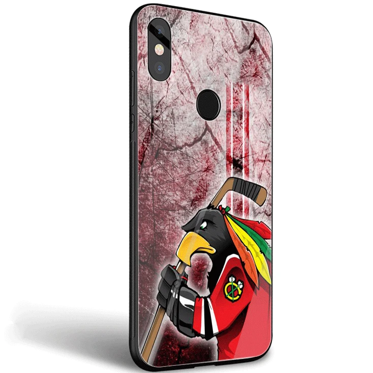Стекло чехол для телефона для Xiaomi mi F1 A1 A2 5X 6X Red mi Примечание 5 6 7 Pro 6A 4X крышка хоккейный спортивный красочные