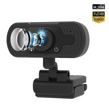 

2MP USB Web Camera 1080P HD Webcam w/ Microphone for Online Conference Live Camera for Desktop Laptops PC Game Cam For OS Windo