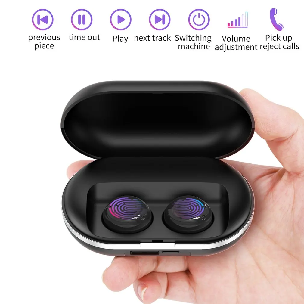 ZLT-01 Bluetooth 5,0 система активного шумоподавления беспроводные стерео наушники беспроводные звонки наушники с микрофоном зарядное устройство коробка