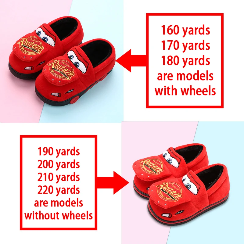 Disney Autos Nette Baumwolle Hausschuhe Cartoon Kinder Schuhe für Mädchen Blitz  McQueen Kleinkind Junge Schuhe Indoor Warm Home Lustige Hausschuhe -  AliExpress