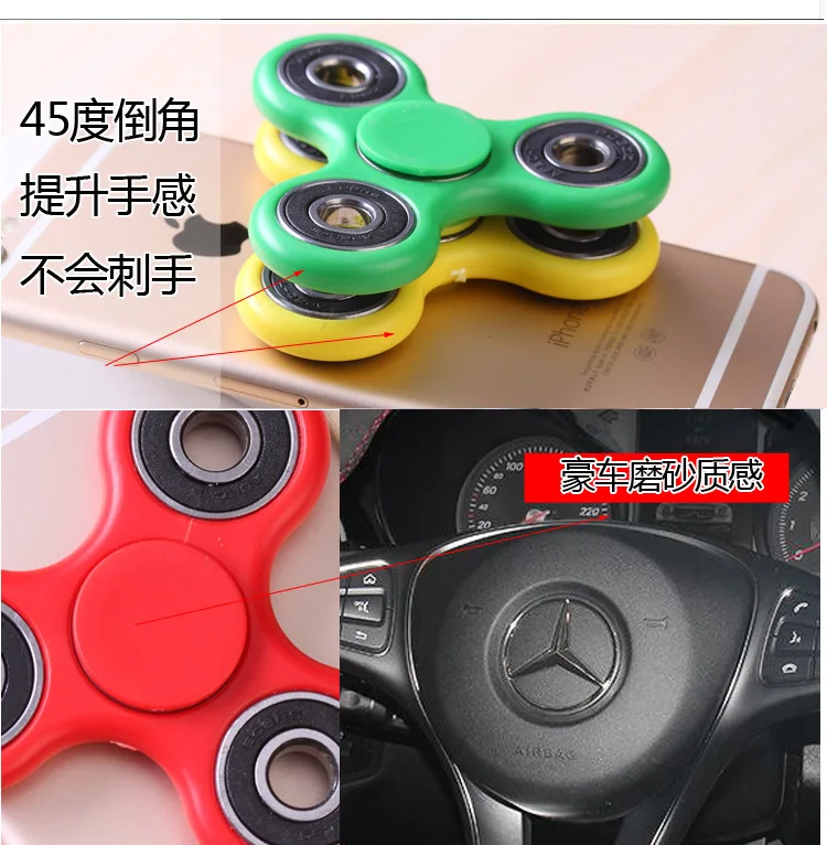Special Offer Novelty the Toy Trefoil Fidget Spinner EDC Finger Toy Adult Relaxation Finger Spinner