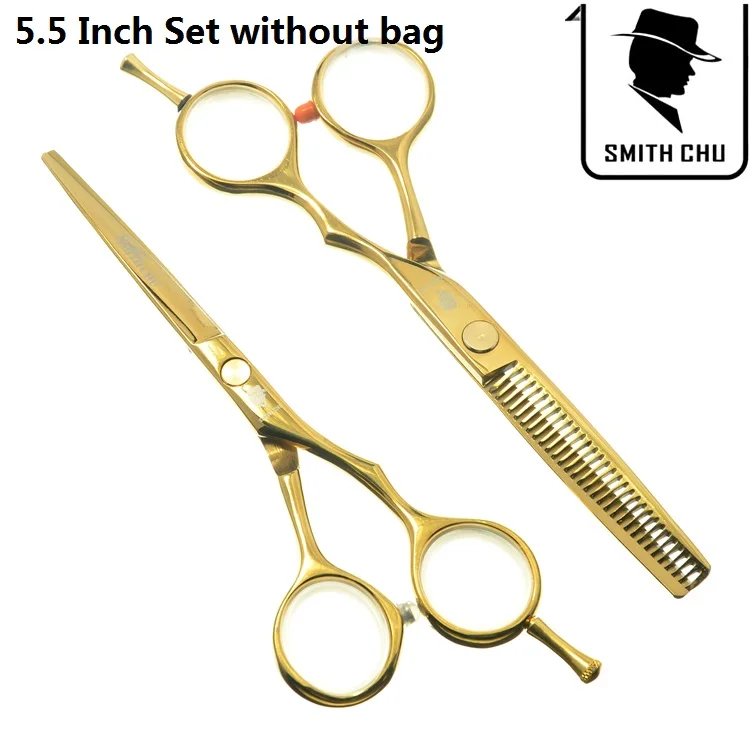 Smith Chu 5," Профессиональные Парикмахерские ножницы для стрижки волос Парикмахерские филировочные ножницы Smith Chu машинка для стрижки волос LZS0022 - Цвет: LZS0067 55 no bag