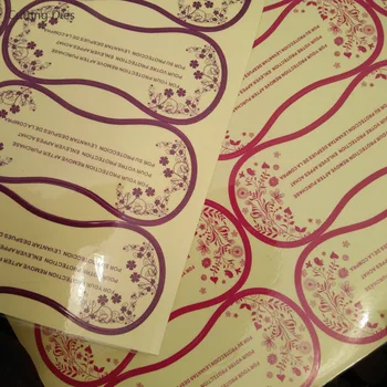 

50Pcs/lot PVC Hygiene Label Clear Tape Protective Liner Swimwear Lingerie Underwear Bikini Try on Sticker Strip Labels