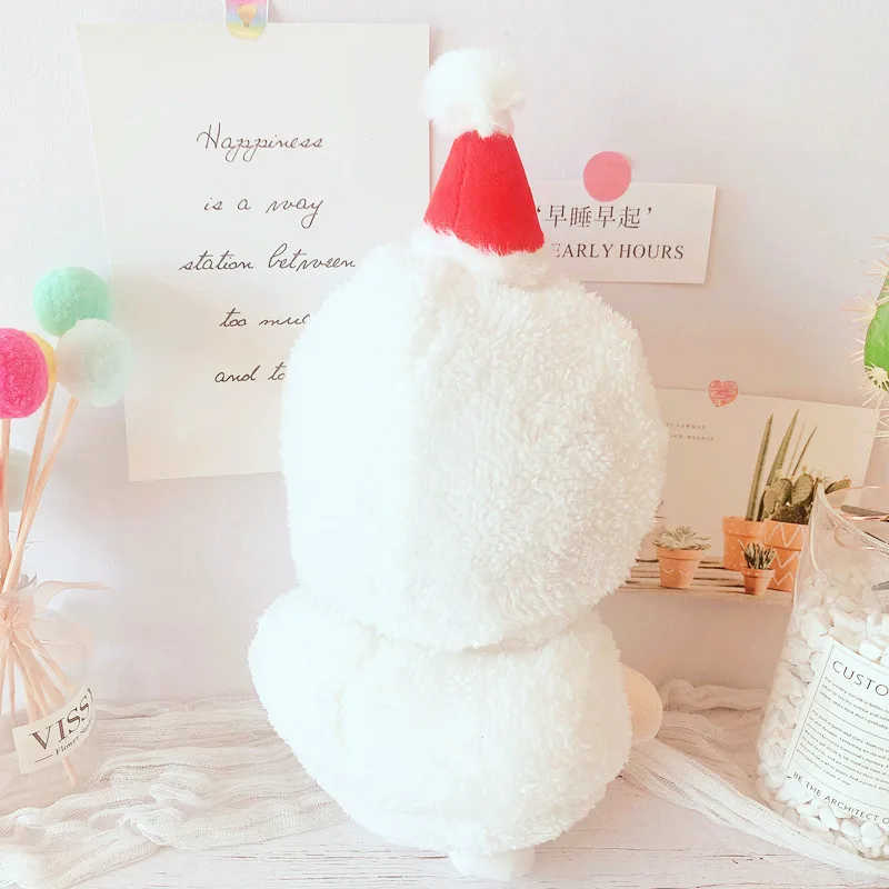 Xmas Mini Scarf Hat Decor Doll Clothes Accessory Miniature Christmas Party Ornament For 20cm Russian Handmade Doll Idol Doll