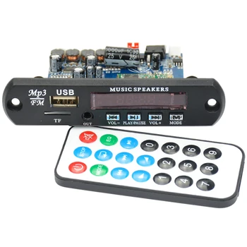 

CY99 12V Bluetooth 4.0 EDR APE FLAC WAV WMA MP3 Audio Decoder Board Stereo Receiver 10W+10W Dgital Amplifiers APP Control