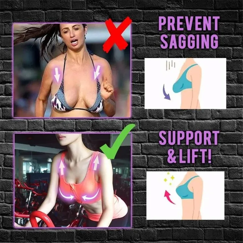 Женское Спортивное нижнее белье Высокопрочное четырехуровневое противоударное