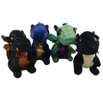 

Cute Cartoon Big Eyes Dinosaur Shape Plush Toy Decoration