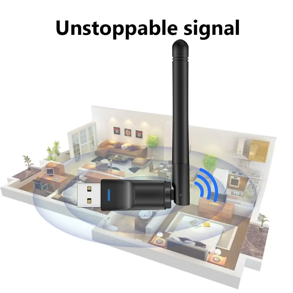 USB Wi Fi адаптер 150 Мбит/с 2 4 ГГц 802.11n/g/b|Сетевые карты| |