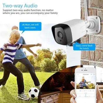 

K23A 4X Zoom Wireless Camera Night Vision Waterproof Security CCTV Surveillance Bullet Two-way Voice For Outdoor Indoor Hot Sale