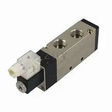 AC 110V 4.5VA 25mA 2 положения 5 способ G1/" Выпускной пневматический Соленоидный клапан