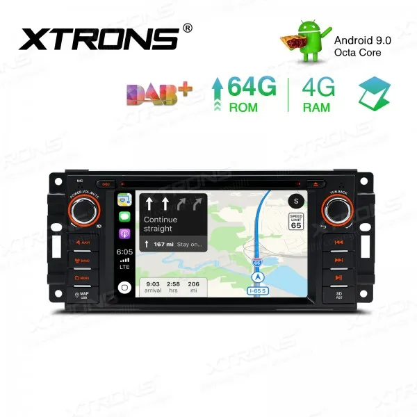 6," Android 9,0 PX5 4G+ 64G Автомобильный Радио dvd-плеер gps навигация для JEEP Патриот libery, Wrangler Компас для Dodge Chrysler