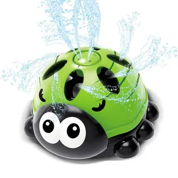 

Outdoor Water Spray Sprinkler for Kids Backyard Spinning Ladybug Sprinkler Toy for Toddlers Attaches to Standard Garden Hose