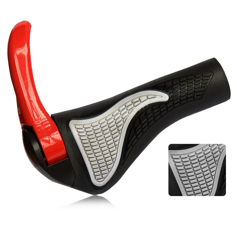 Le Noir - Poignées De Vélo Ergonomiques Antidérapantes, Pour Vtt Et BMX