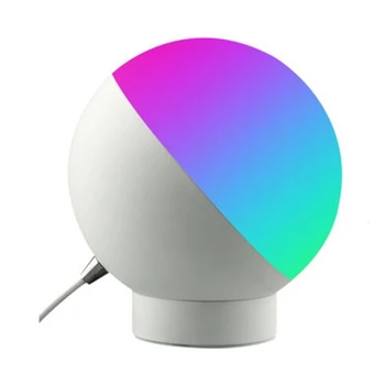 

LED Smart Desk Lamp Wifi Remote Voice Control Night Light LED Eye Protection Desk Lamp Round-EU Plug