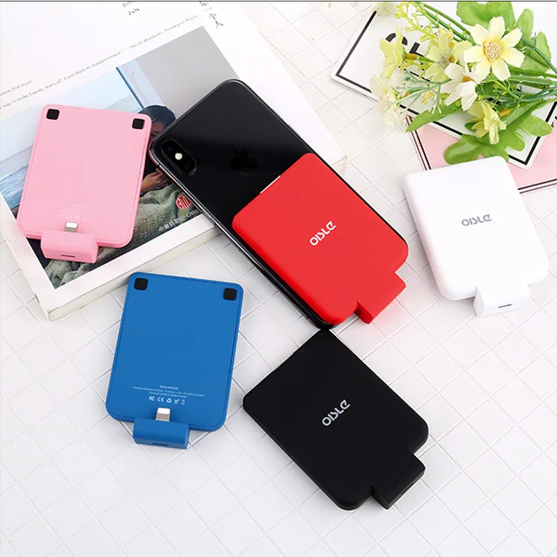Внешний внешний аккумулятор зарядное устройство чехол для iPhone 11 7 8 plus XS MAX/mi cro USB/type C чехол для samsung S9/huawei P10/mi 9