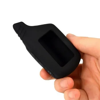 

Car Remote 2Way Alarm Car Key Cover B9/B6 Silicone Case For B91/B61/A91/A61 Silicone Car Key Case Protector Keychain