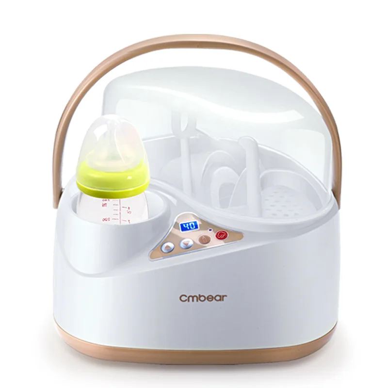 

Ka man bear Large Capacity Sterilizer Sterilizing Pan Milk Warmer Multi-functional Bottle Sterilizer Feeding Bottle Sterilizing