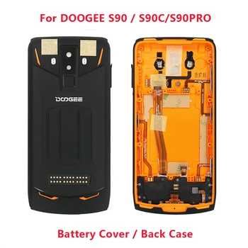 

New Original Doogee S90 battery case Protective Battery Case Back Cover+Camera Glass+Speaker+fingerprint For Doogee S90 Phone
