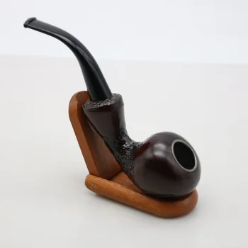 

Short Fund Red Resin Wood Pipe Long 150mm Packing Sell Bent Pipe Yanju