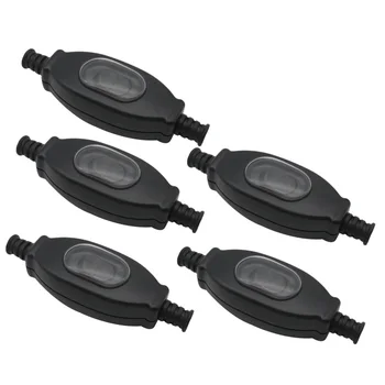 

5Pcs 204 IP65 Waterproof Switch Dust-Proof Line Switch Rainproof Double-Cut Switch