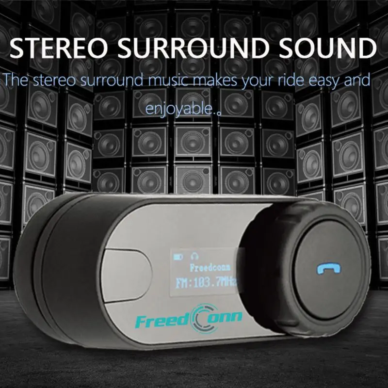 1 комплект стерео Bluetooth рация мотоциклетный шлем домофон гарнитура для мотоцикла с ЖК-экраном и fm-радио