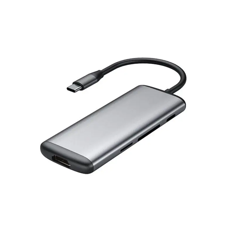 Оригинальный Xiaomi mijia Hagibis 6 в 1 type c к HDMI USB 3 0 TF SD кардридер зарядка PD адаптер