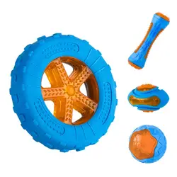 Игрушка-летающий диск для питомцев, плавающая на воде, устойчивая к укусам, тренировочные принадлежности для собак, интерактивные игрушки