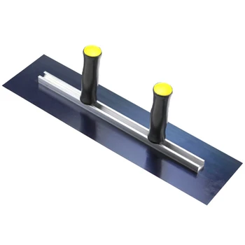 

55cm Trowel Trowel Tile Hand Plastering Skimming Trowel Finishing Removable Tool Double Handle Stainless Steel