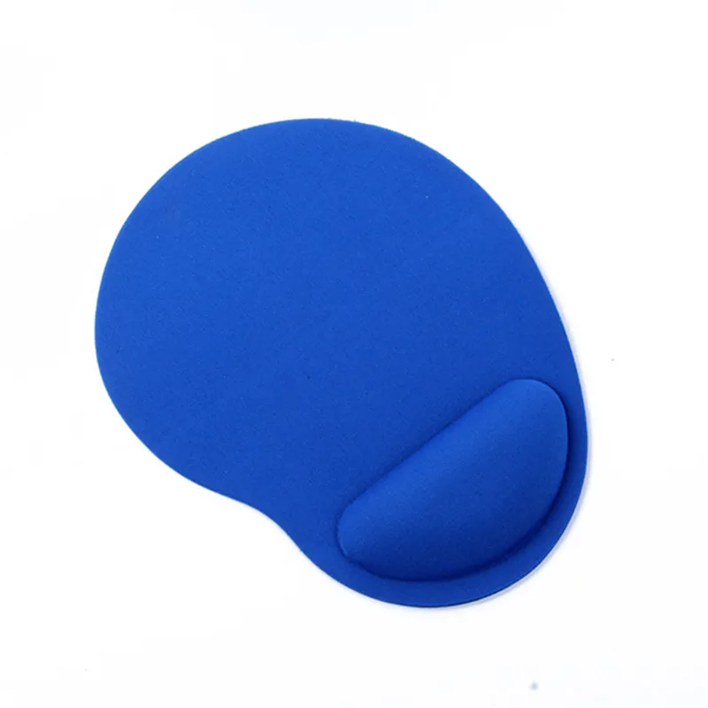 Высокое качество перчатки Wrist Protect оптический трекбол-утепленные Мышь Pad Поддержка наручные Удобная мышка коврик для мыши для игры 2 цвета - Цвет: Синий