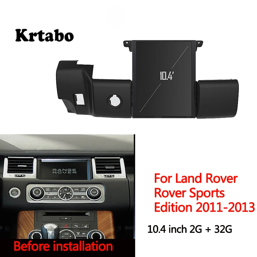 For Land Rover Rover Sports Edition 2011~2013 Android multimedia player Car touch screen Navigation Support Carplay Bluetooth