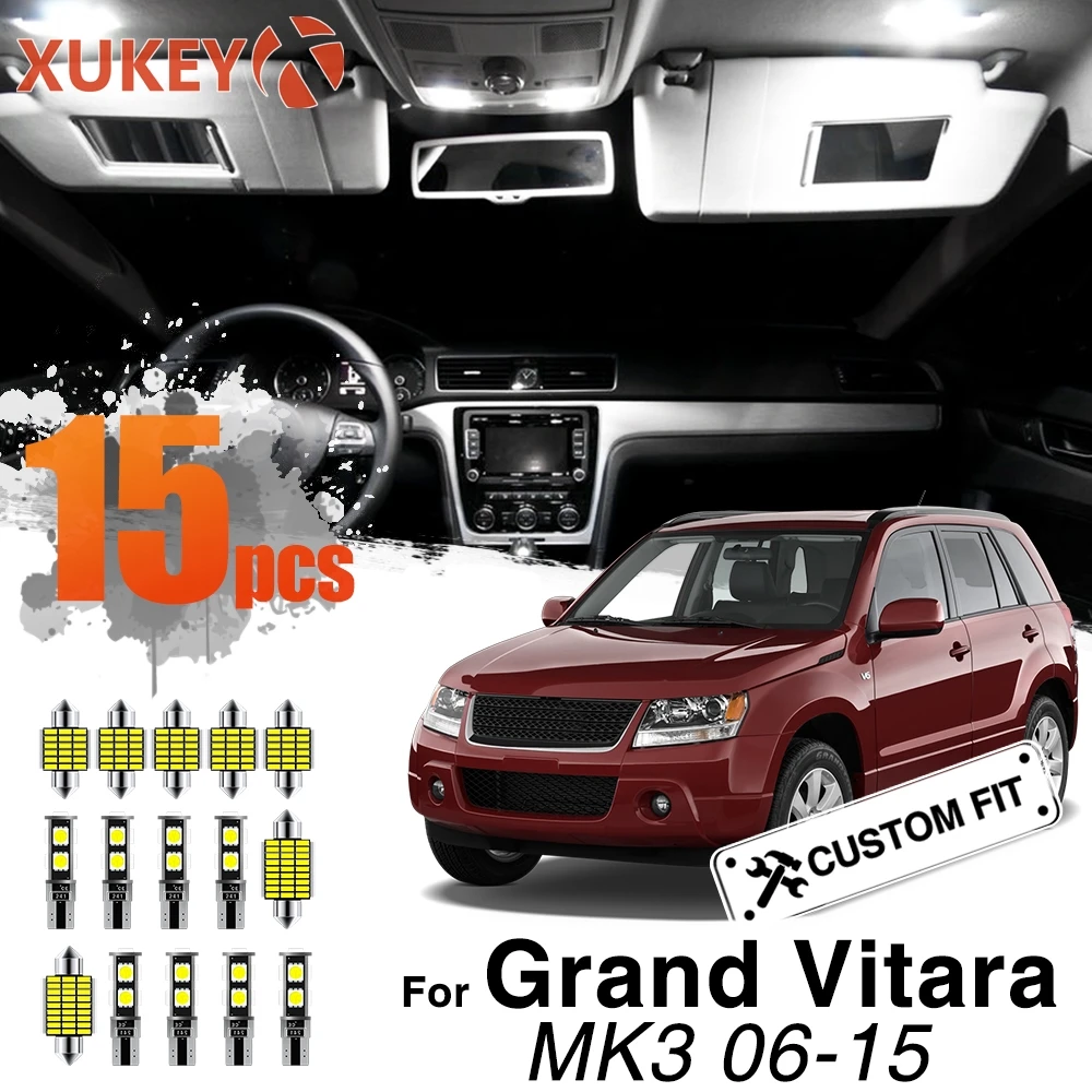 Xukey для Защитные чехлы сидений сшитые специально Suzuki Grand Vitara 2006 2013 интерьер