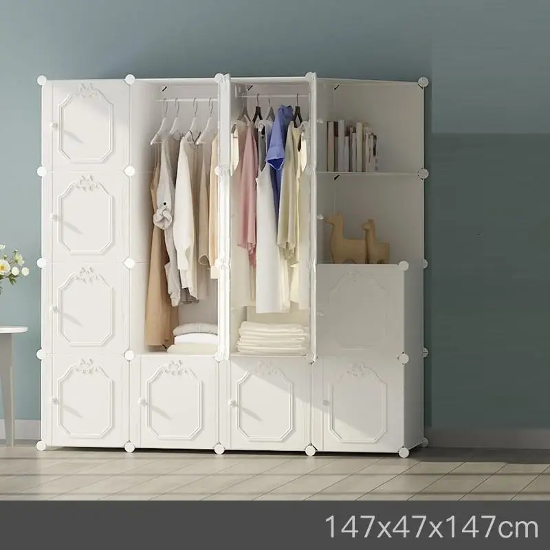 Version F Дальность Szafa Gabinete Yatak Odasi мобильный комод для спальни Armadio Guarda Roupa шкаф для общежития Mueble гардероб - Цвет: Version F