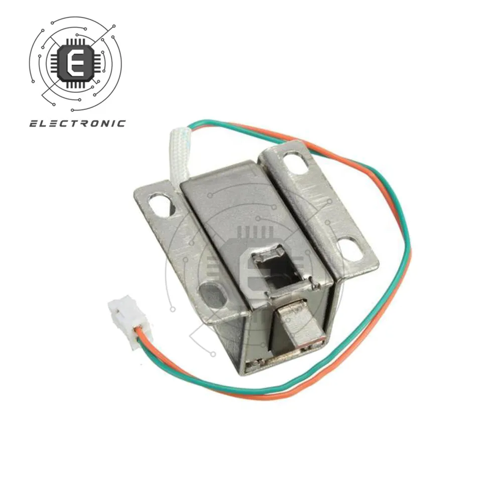 12V 350mA Solenoid Valve Tongue Lock For Anti-Theft Door Or Fire Door Electronic Control System steel door locks