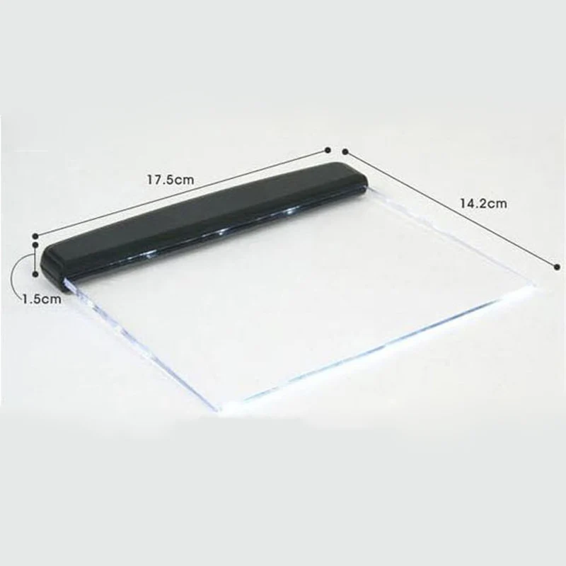 Student LED Book Light Reading Night Light Flat Plate Portable Car Travel Panel Led Desk Lamp for Home Children Kids Bedroom