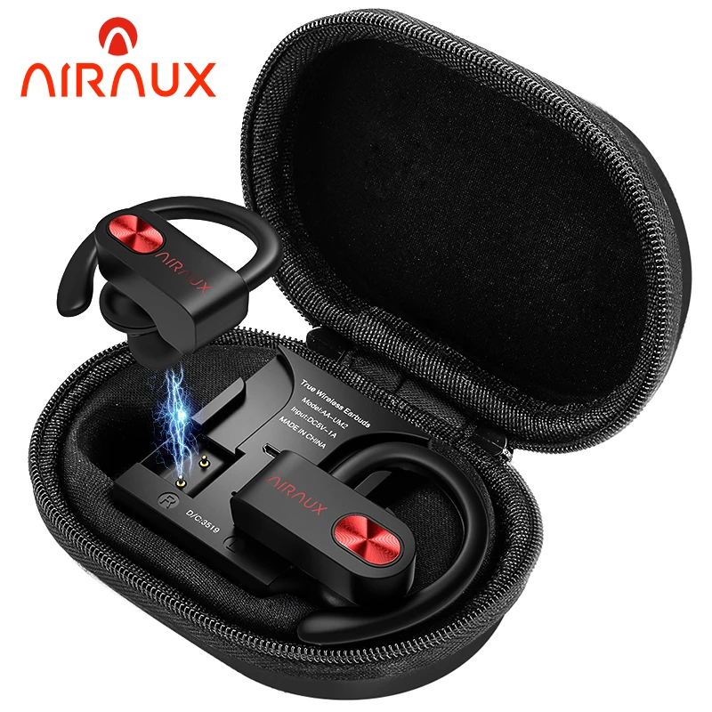 BlitzWolf AIRAUX UM2 TWS Sport Earphones Firm Fit Headset Wireless bluetooth Earphone HIFI Handsfree Headphone IPX5 Waterproof