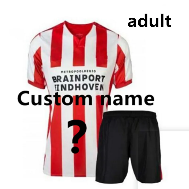 Набор для взрослых psv Eindhoven, футбольные майки HOME Out DE JONG periro HENDRIX MAXI GUTI H. LOZANO, футболка psv Eindhoven - Цвет: shirt