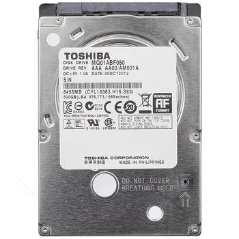 TOSHIBA 2TB 1TB 500GB 320GB 2,5 "SATA portátil interior de la unidad de Disco Duro HDD de 160 MB/s 2/8mb 5400-7200RPM Disco Duro Interno