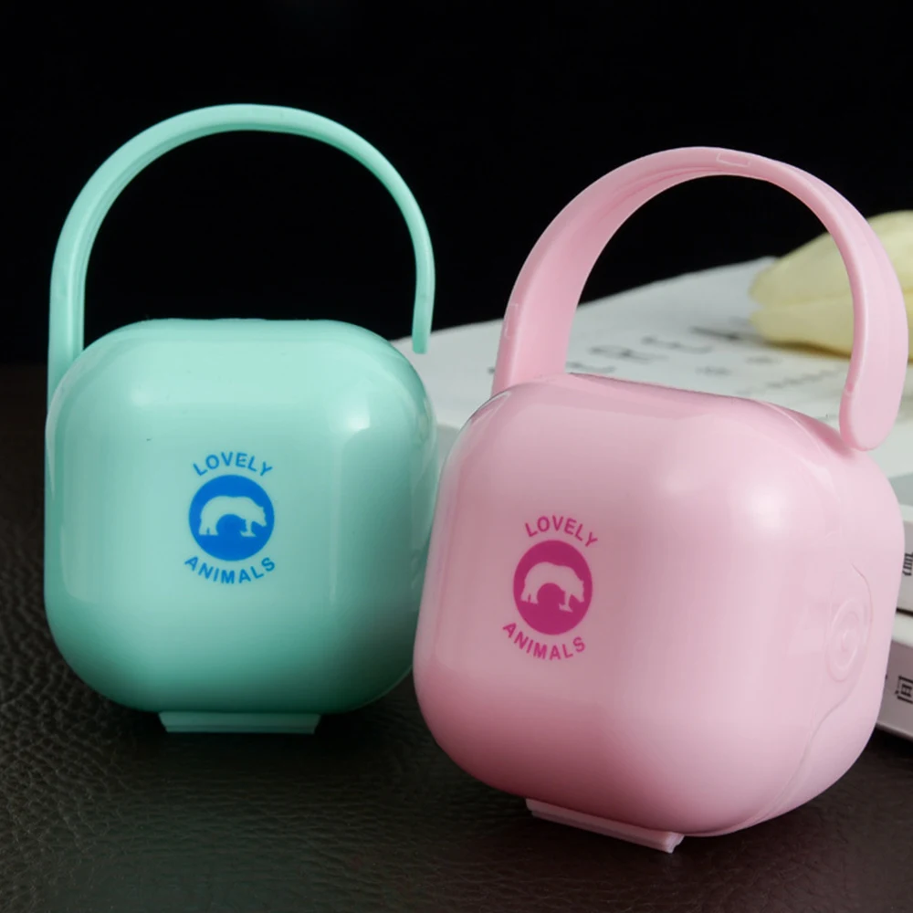 

Pacifier storage box Portable Travel Infant Kids Nipple Cradle Case Holder Dustproof Soother Container health non-toxic safety