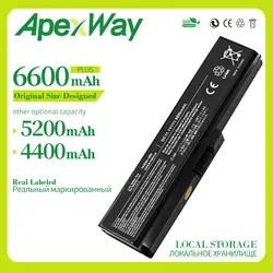 Apexway 6 ячеек батареи для Toshiba Satellite Pro M300 U500 U400 C660D L630-10L L630/00 В L650 U500/00D L640-EZ1412 PA3634